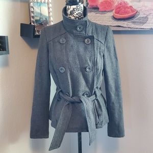 Double breasted coat